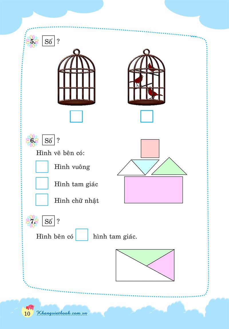 100 Đề Kiểm Tra Toán Lớp 1