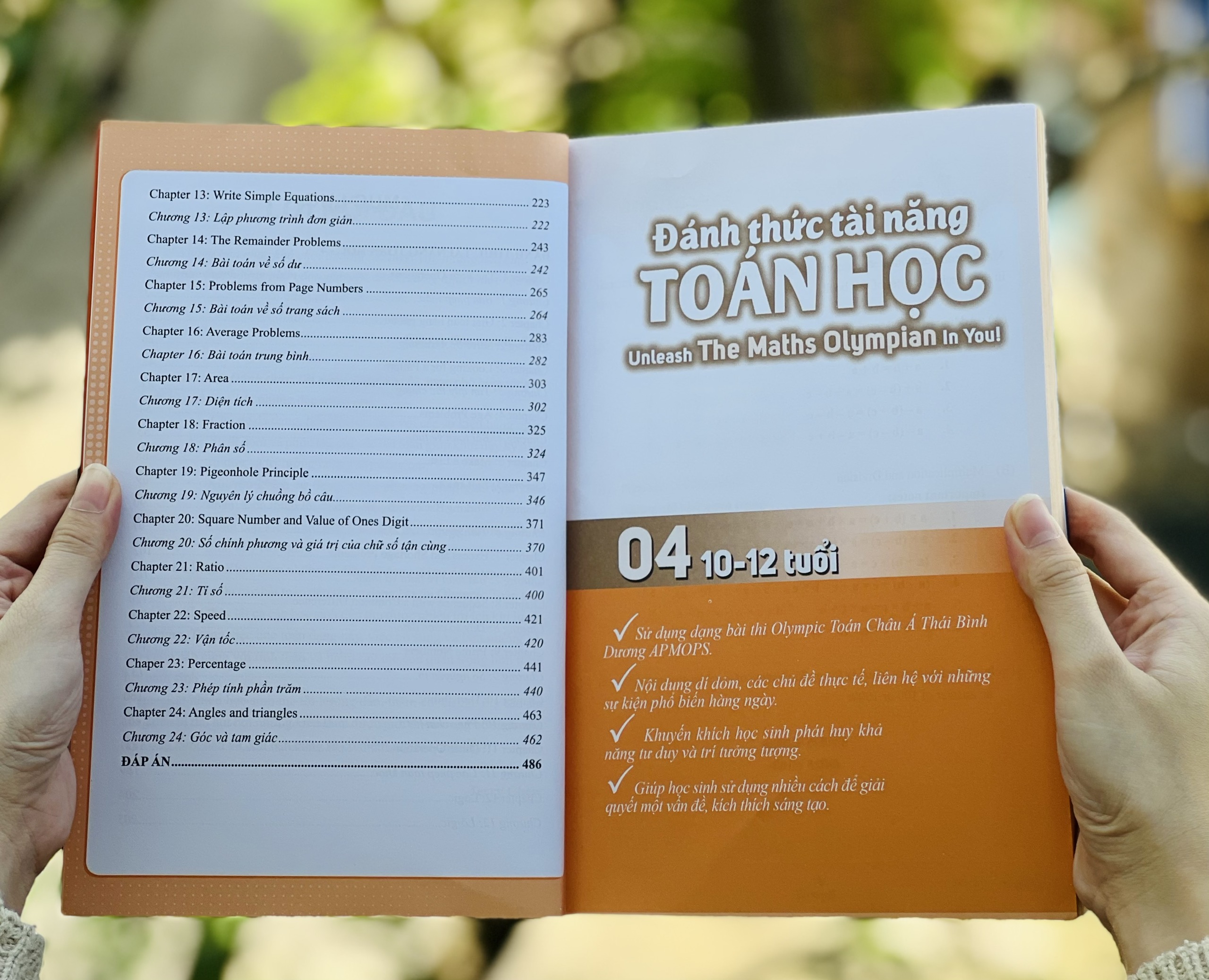 Sách Đánh Thức Tài Năng Toán Học 2, 3, 4 ( Combo 3 Cuốn ) - Tổng hợp kiến thức toán học lớp 2 đến lớp 5, Hiệu sách Genbooks