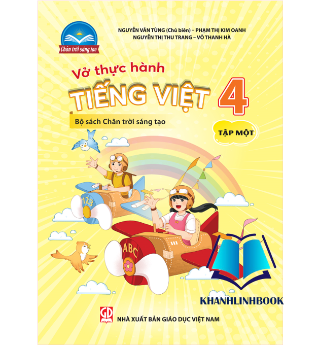 Sách - Combo Vở thực hành Tiếng Việt 4 - tập 1 + 2 (Bộ Chân trời sáng tạo )
