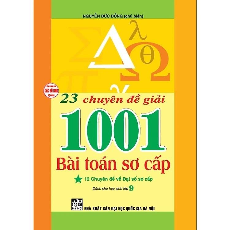 Sách 23 Chuyên Đề Giải 1001 Bài Toán Sơ Cấp Tập 1 + Tập 2 - HA