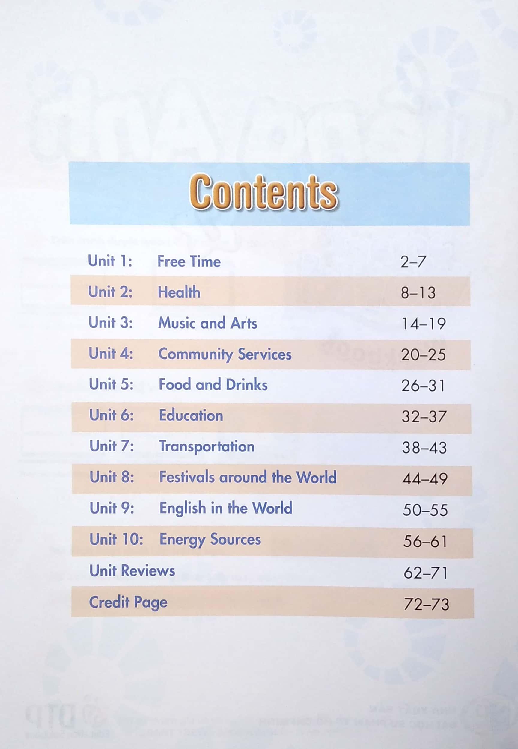 Tiếng Anh 7 I-Learn Smart World - Workbook