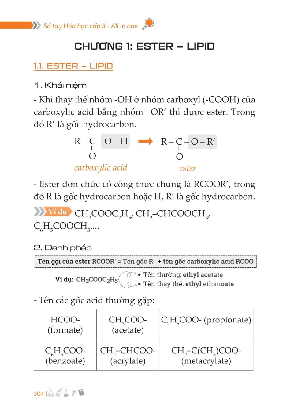Sách - Sổ Tay Hóa Học Cấp 3 - All In One (Theo Chương Trình Giáo Dục Phổ Thông Mới)