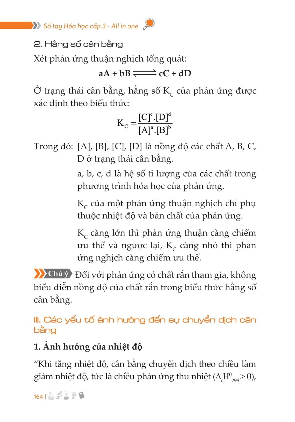 Sách - Sổ Tay Hóa Học Cấp 3 - All In One (Theo Chương Trình Giáo Dục Phổ Thông Mới)