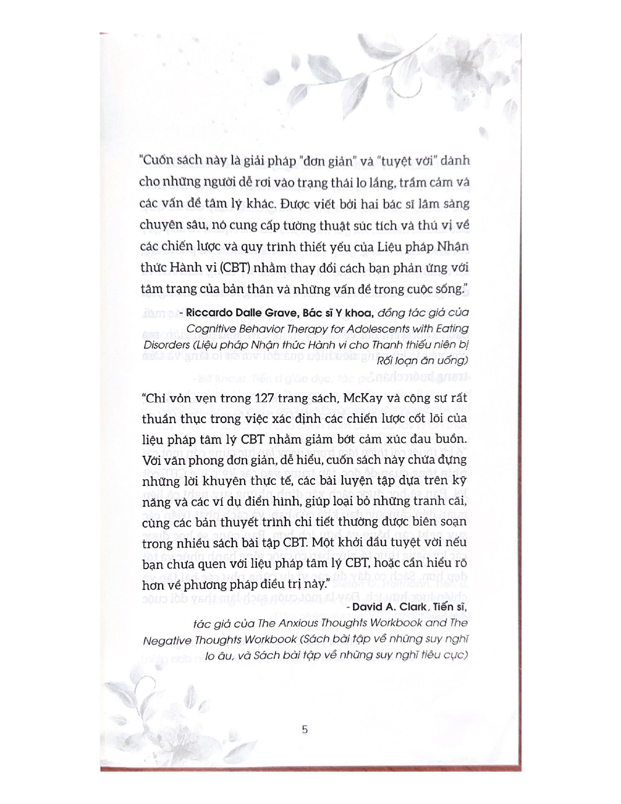 Liệu Pháp Tâm Lý CBT Siêu Đơn Giản - Vanlangbooks