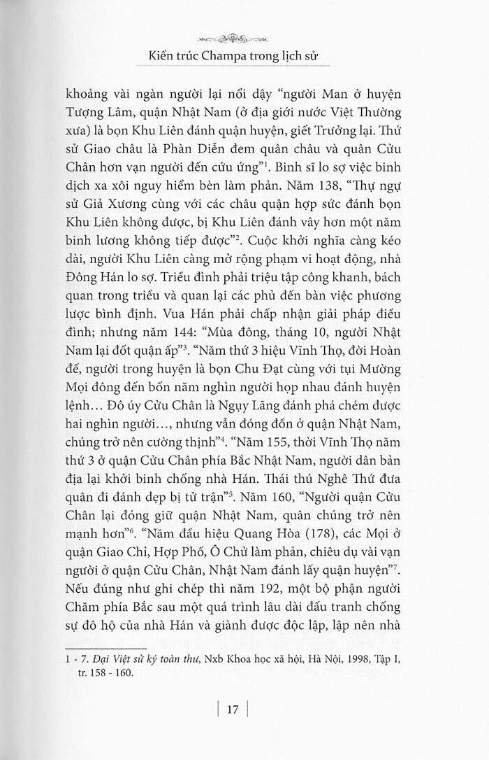 Kiến Trúc Champa Trong Lịch Sử