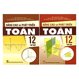 Sách - Combo Nâng cao và phát triển toán 12 - tập 1 + 2