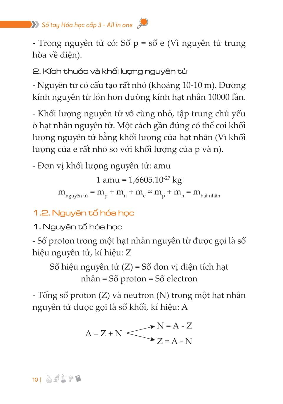 Sách - Sổ Tay Hóa Học Cấp 3 - All In One (Theo Chương Trình Giáo Dục Phổ Thông Mới)