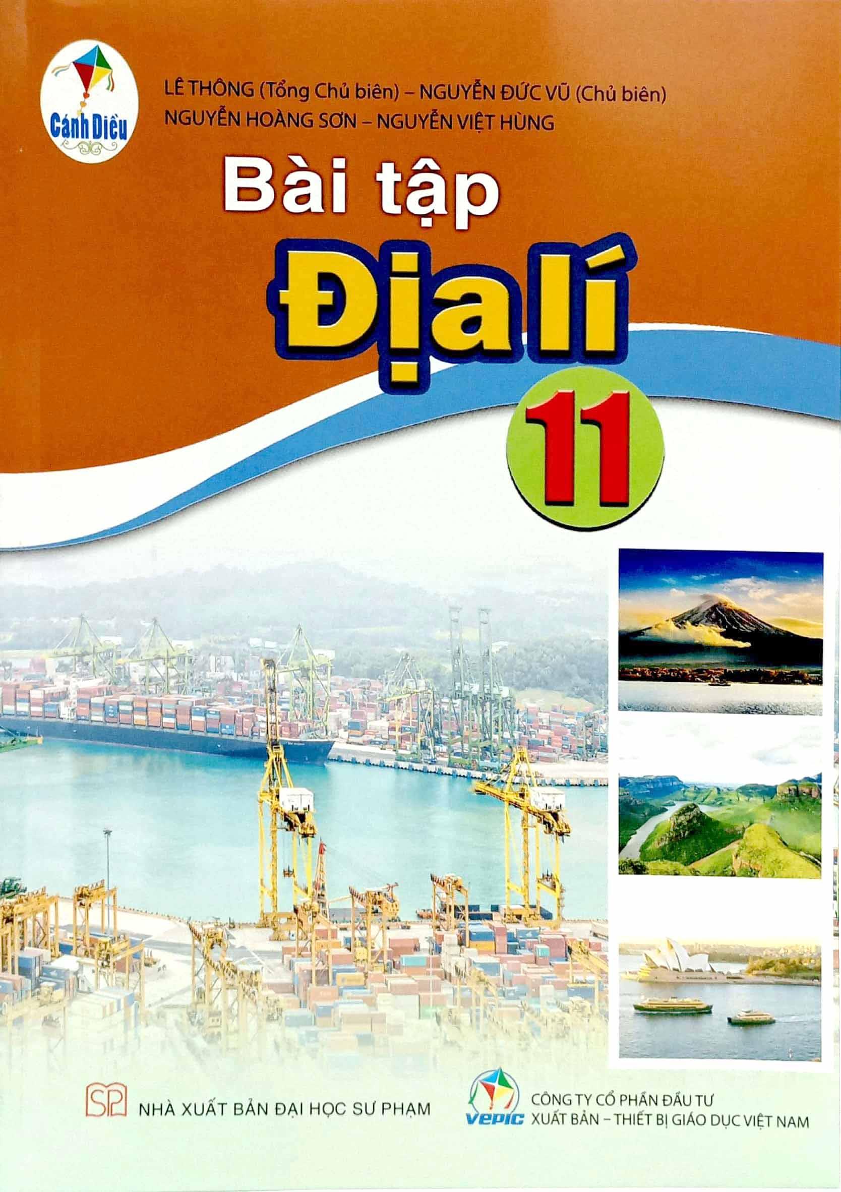 Bài Tập Địa Lí 11 (Cánh Diều) (2023)