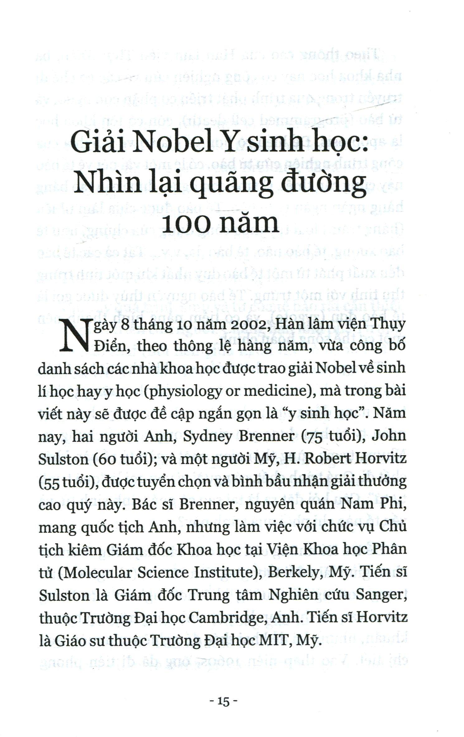 Câu Chuyện Khoa Học (Tái Bản 2018)
