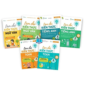 Sách - Combo/Lẻ Làm chủ kiến thức bằng sơ đồ tư duy lớp 9 Toán - Ngữ Văn - Tiếng Anh
