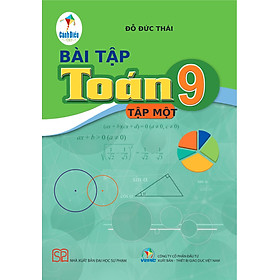 Sách bài tập Toán 9- Tập 1- Cánh Diều (Kèm bìa nilong bao sách)