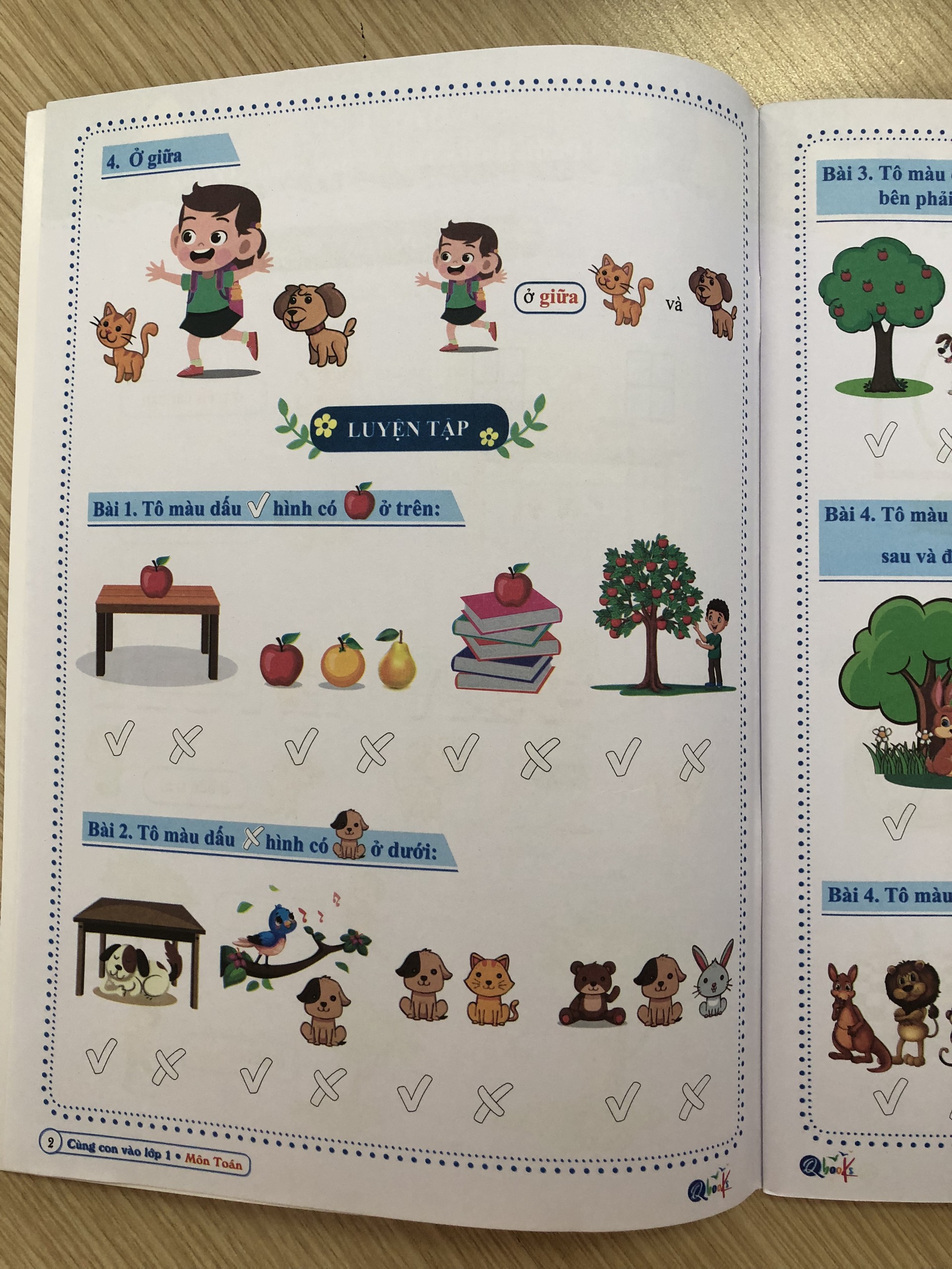QB - Cùng con vào lớp toán 1