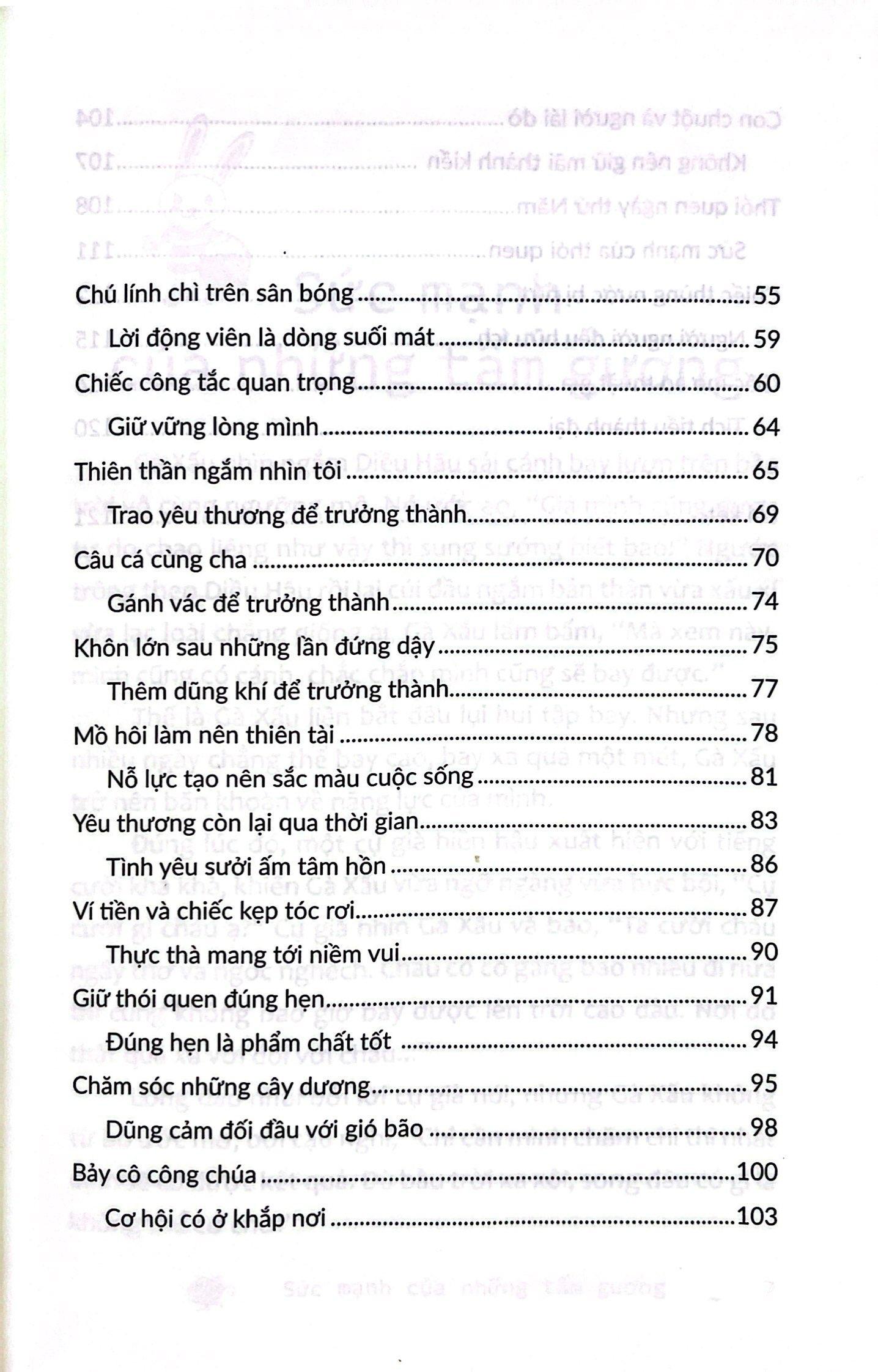 Những Câu Chuyện Để Trưởng Thành - Sức Mạnh Của Những Tấm Gương