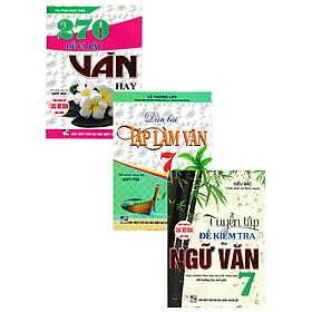 Combo Đề Và Dàn Bài Tập Làm Văn Lớp 7 (Dùng Chung Cho Các Bộ SGK Hiện Hành) (Bộ 3 Cuốn)