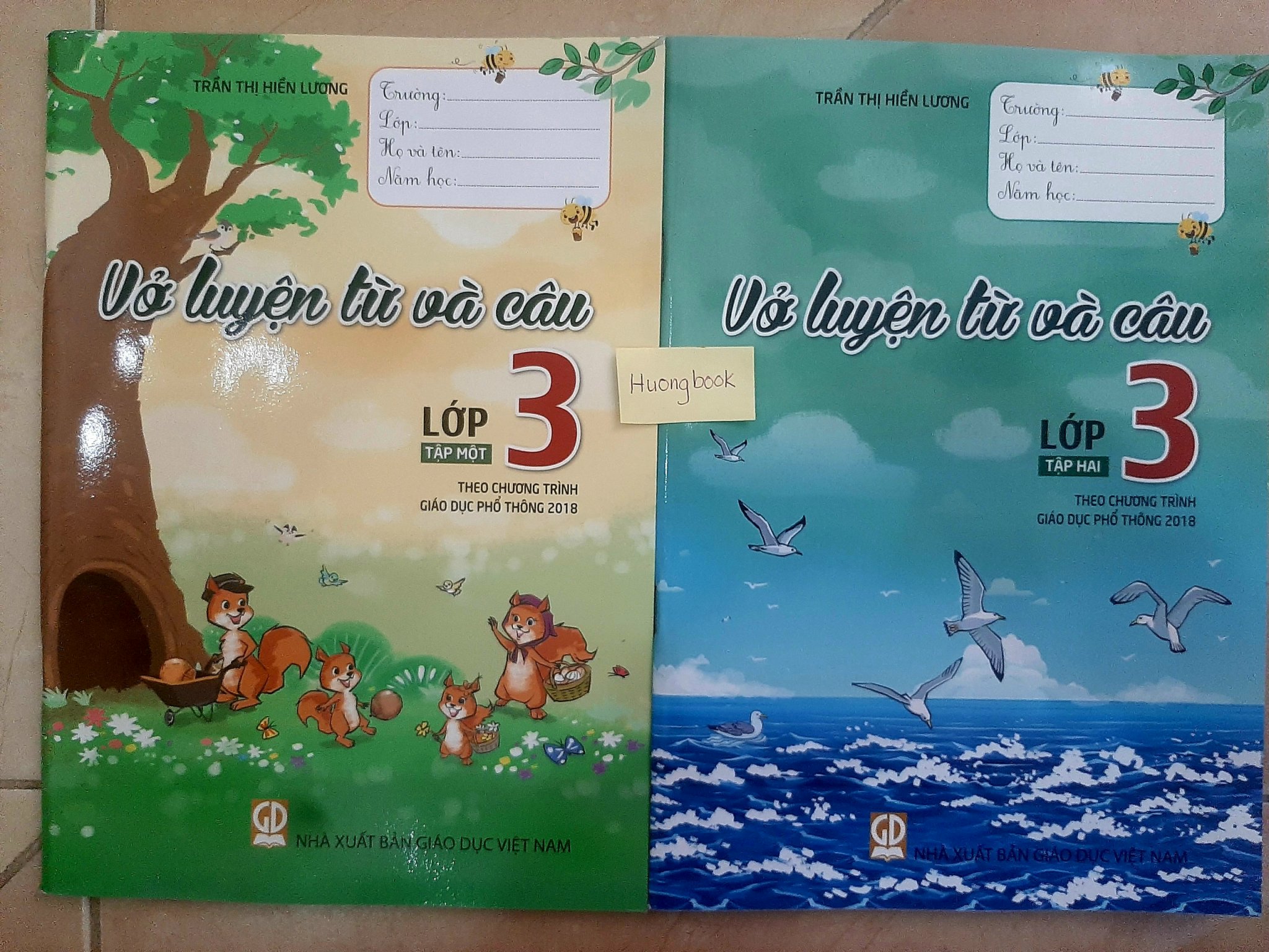 Sách - Vở luyện từ và câu lớp 3 - tập 2 ( theo chương trình giáo dục phổ thông 2018 )