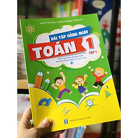 Sách - Combo Bài Tập Hằng Ngày - Toán và Tiếng Việt Lớp 1 - Kết Nối Tri Thức Với Cuộc Sống - Tập 1, 2 (2 cuốn) , 