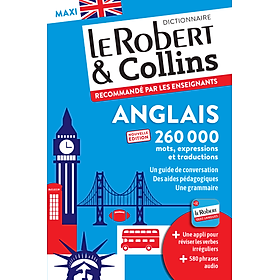 Từ điển tiếng Pháp LE ROBERT & COLLINS MAXI ANGLAIS