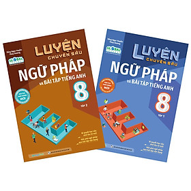 Combo Global Success - Luyện Chuyên Sâu Ngữ Pháp Và Bài Tập Tiếng Anh 8 - Tập 1 + Tập 2 (Bộ 2 Quyển)