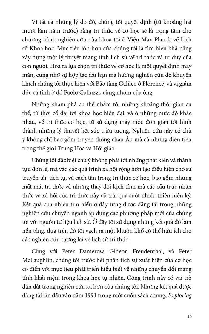 Sự Tiến Hóa Của Tri Thức