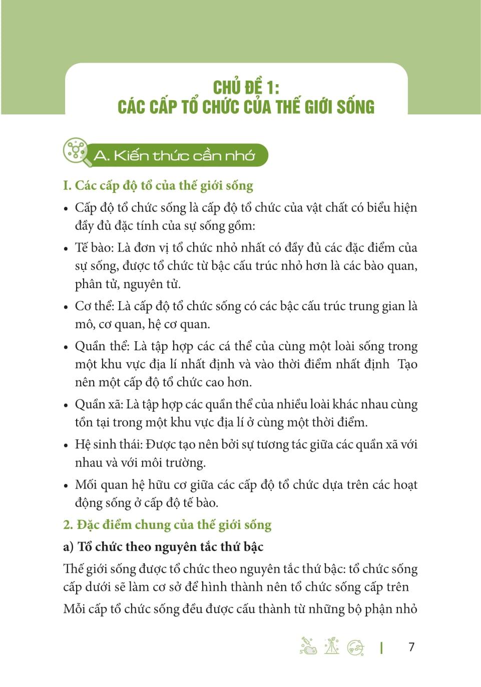 Sổ Tay Sinh Học Cấp 3 - All In One (Theo Chương Trình Giáo Dục Phổ Thông Mới) - Bản Quyền