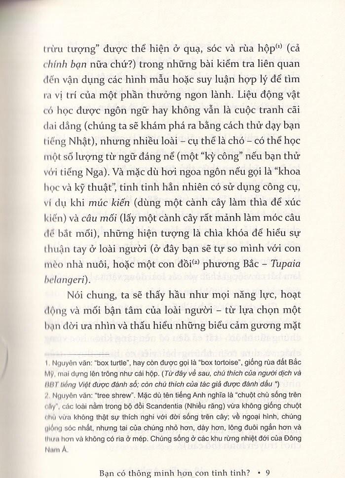 Bạn Có Thông Minh Hơn Con Tinh Tinh