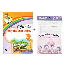 Sách - Giáo Dục An Toàn Giao Thông 3