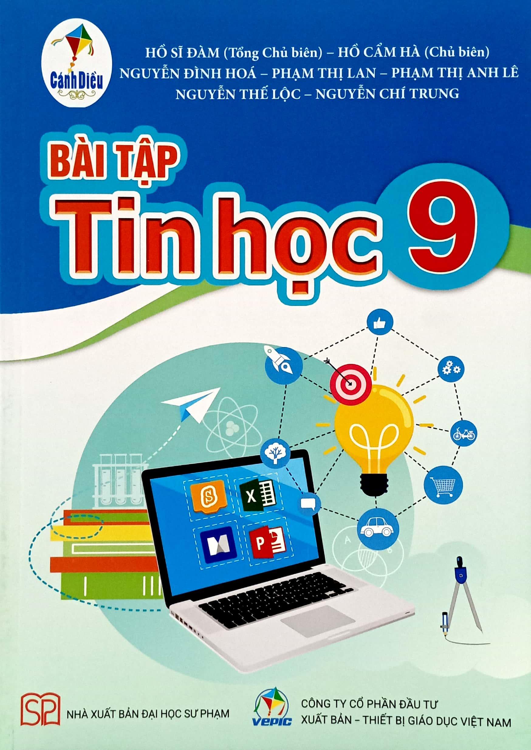 Bài Tập Tin Học 9 (Cánh Diều) (Chuẩn)