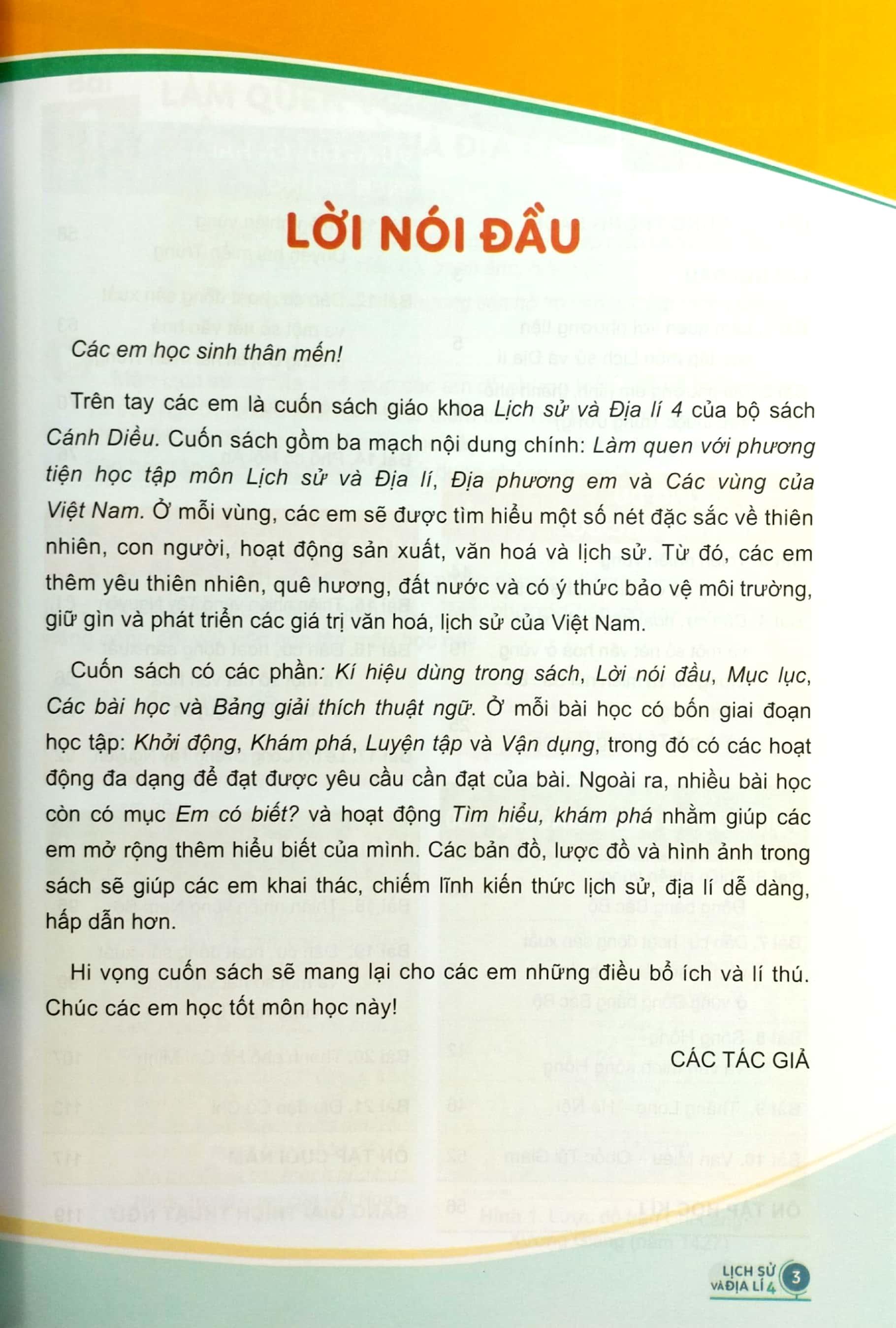 Lịch Sử Và Địa Lí 4 (Cánh Diều) (2023)