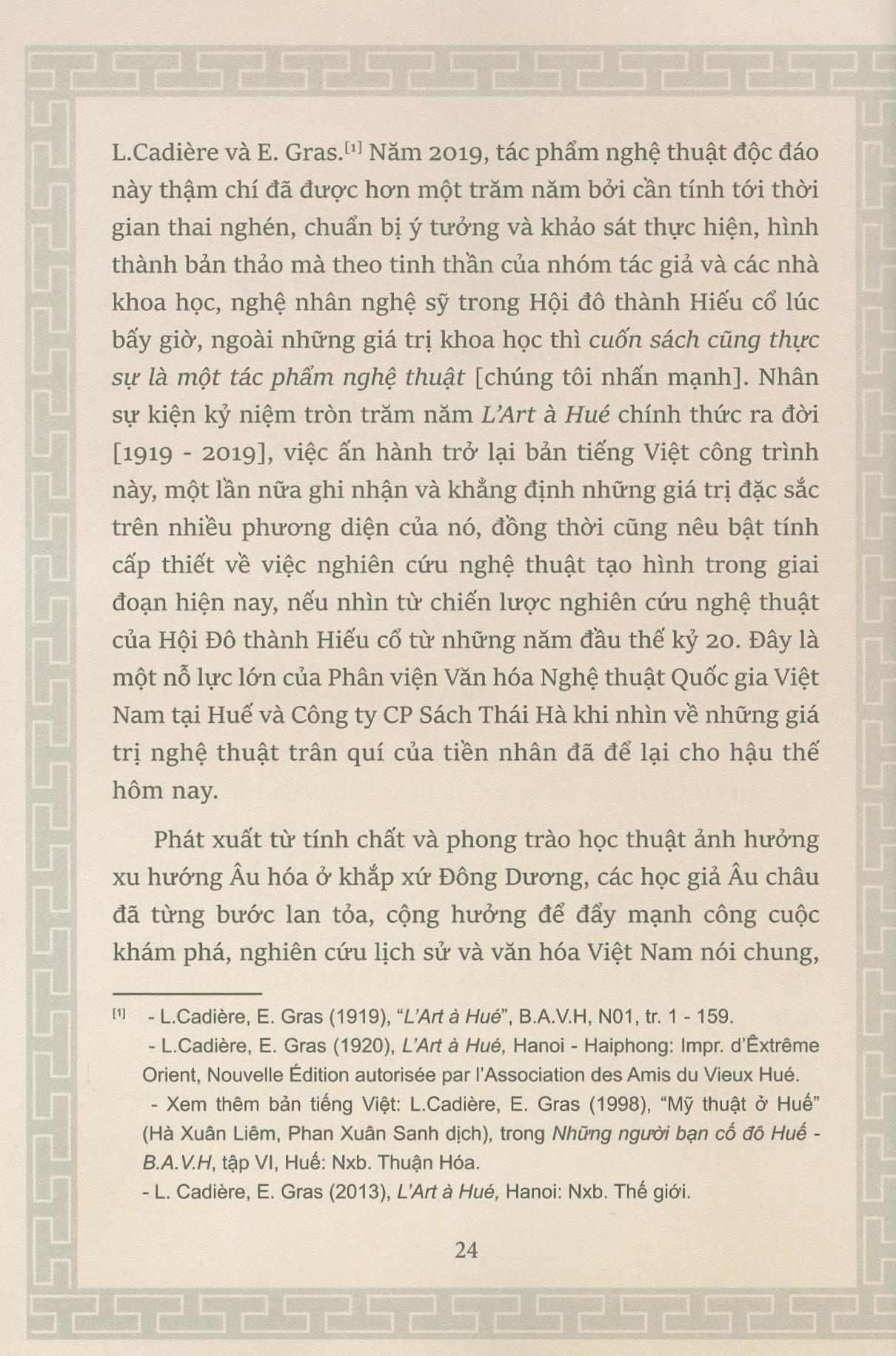 Nghệ Thuật Và Nghệ Nhân Vùng Kinh Thành Huế