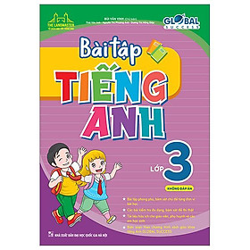 Global Success - Bài Tập Tiếng Anh Lớp 3 (Không Đáp Án)