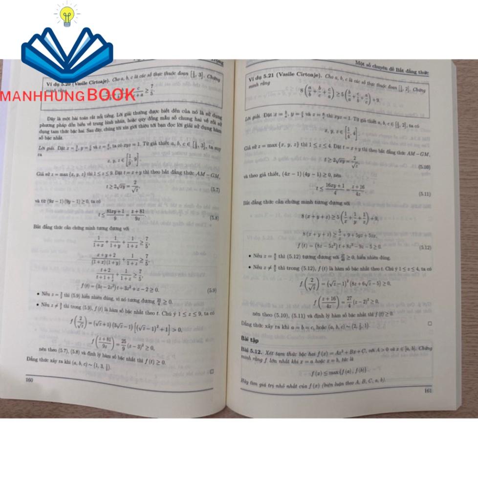 Sách - Một số chuyên đề BẤT ĐẲNG THỨC - Dành cho học sinh Trung học cơ sở