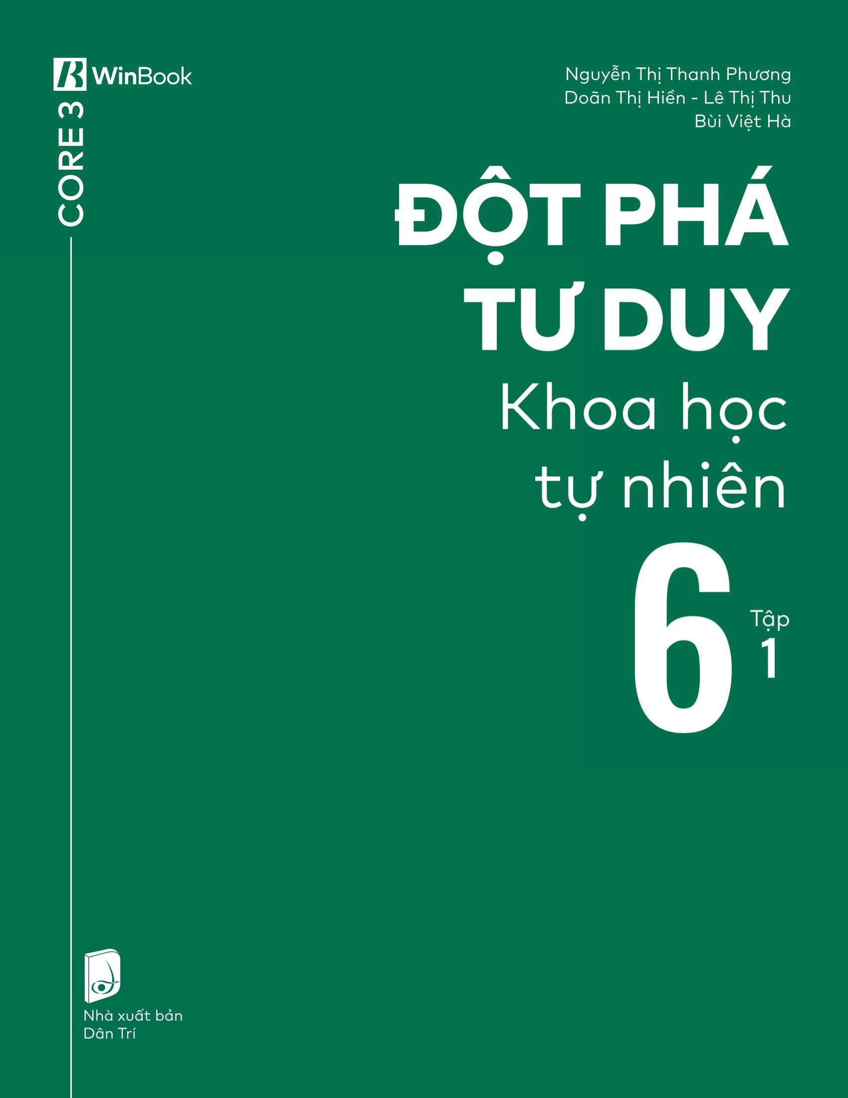 Sách - Đột Phá Tư Duy Khoa Học Tự Nhiên 6 - Tập 1