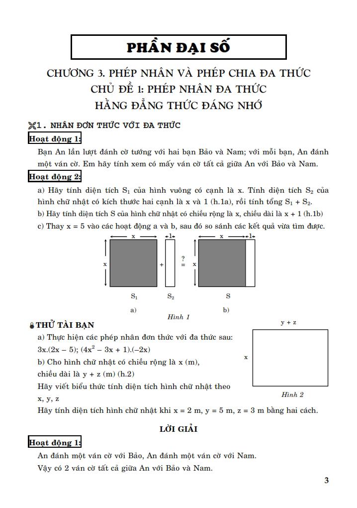 Phát Triển Tư Duy Đột Phá Giải Bài Tập Tài Liệu Dạy Và Học Toán - Lớp 8 (Tập 1)