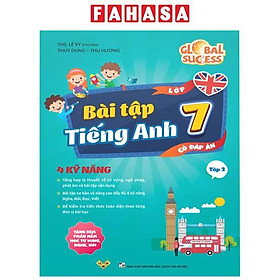 Sách - Global Success - Bài Tập Tiếng Anh 7 - Tập 2 (Có Đáp Án)