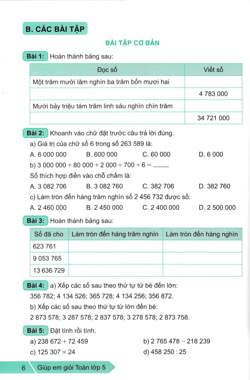 Sách - Giúp Em Giỏi Toán 5