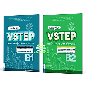 Sách - Combo Ready for VSTEP Chiến thuật làm bài VSTEP B1,B2 (MC)