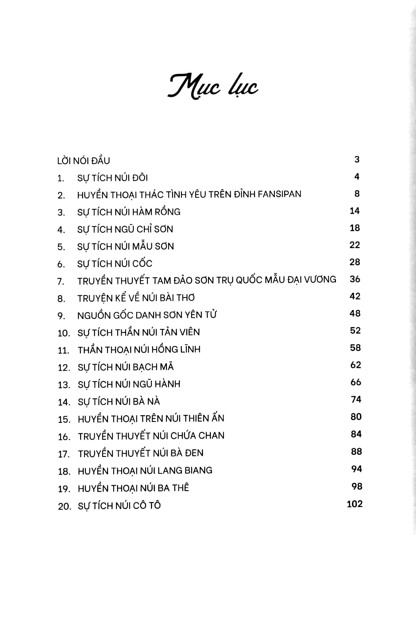 Kể Chuyện Những Ngọn Núi Việt Nam
