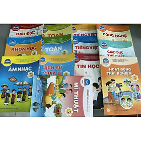 Bộ sách giáo khoa Lớp 5- Chân Trời Sáng Tạo (13 quyển- Kèm bìa nilong bao sách) 