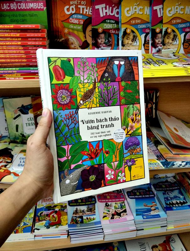 Sách - Bách khoa thư dành cho mọi lứa tuổi - Vườn bách thảo bằng tranh (Bìa cứng) (Nhã Nam HCM)