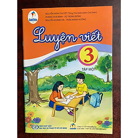 Sách Luyện viết 3- tập một- Cánh Diều (Kèm bìa nilong bao sách)