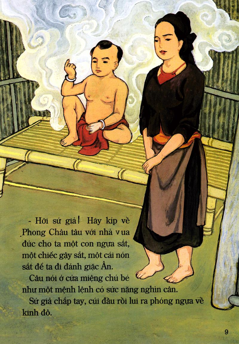 Tranh Truyện Dân Gian Việt Nam: Chuyện Ông Gióng (Tái Bản 2023)