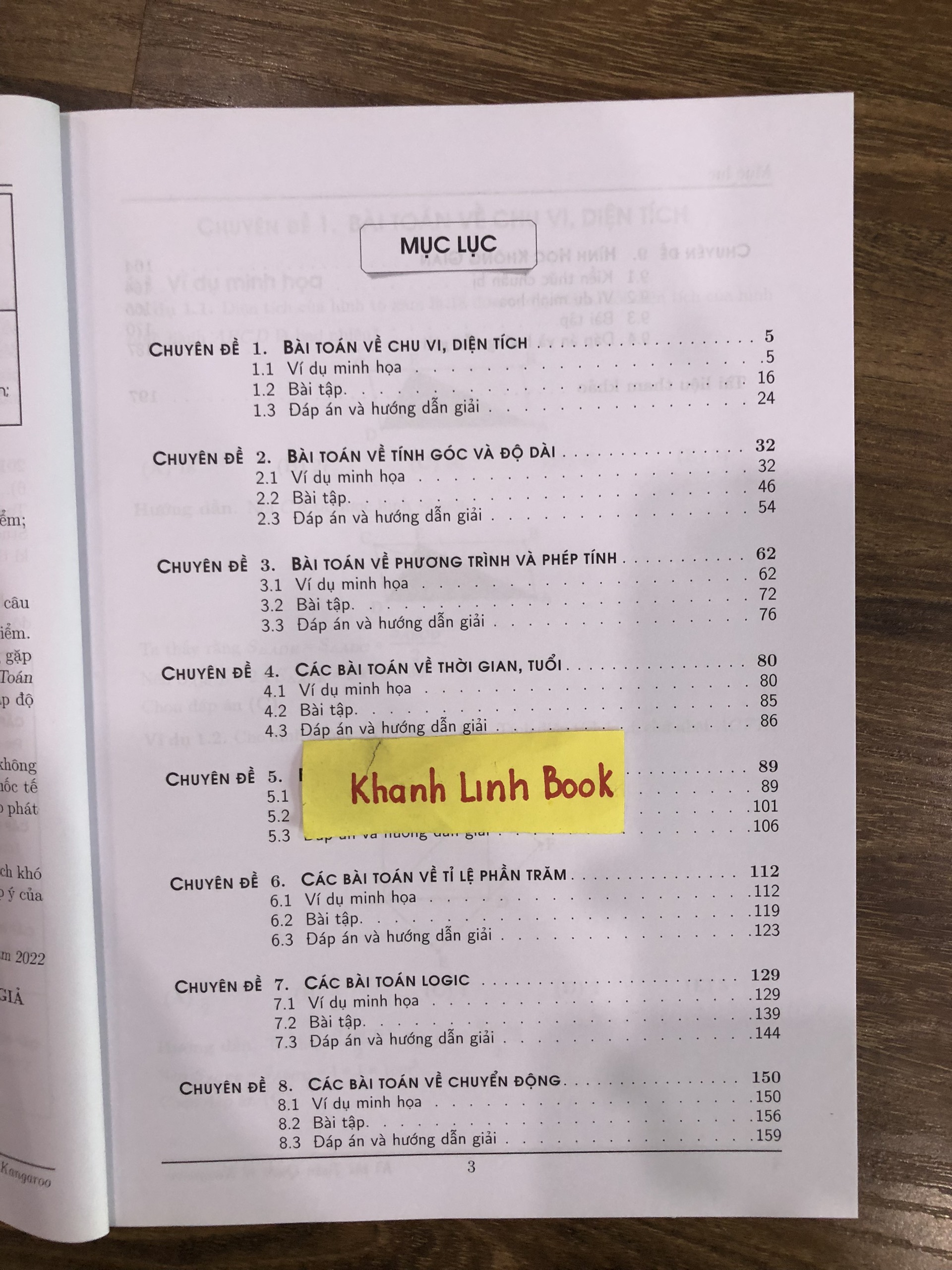 Sách - Kì Thi Toán Quốc Tế Kangaroo - Các chuyên đề chọn lọc - Cấp độ 4 (2023)