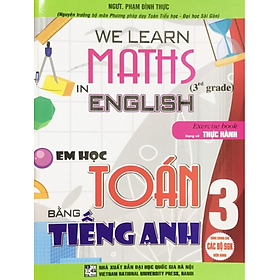 Sách - Em Học Toán Bằng Tiếng Anh Lớp 3