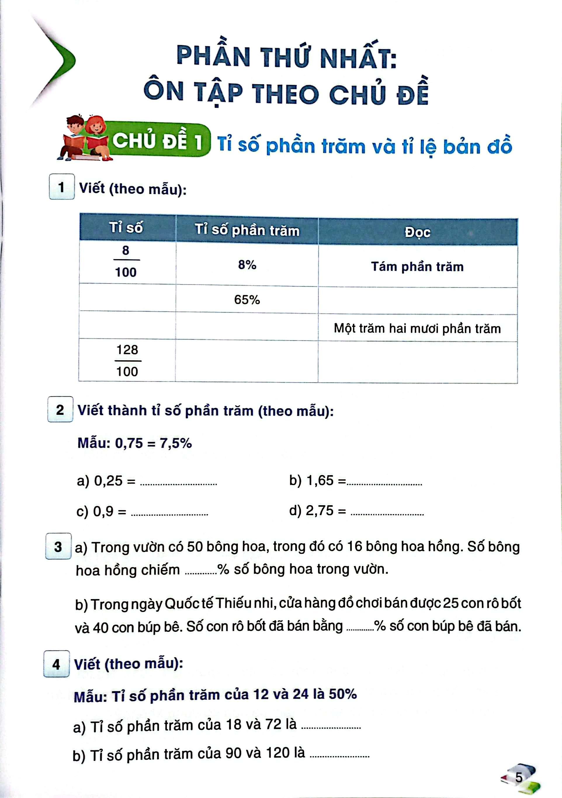 Sách - Kiểm Tra Và Đánh Giá Năng Lực Toán 5 - Học Kì 2