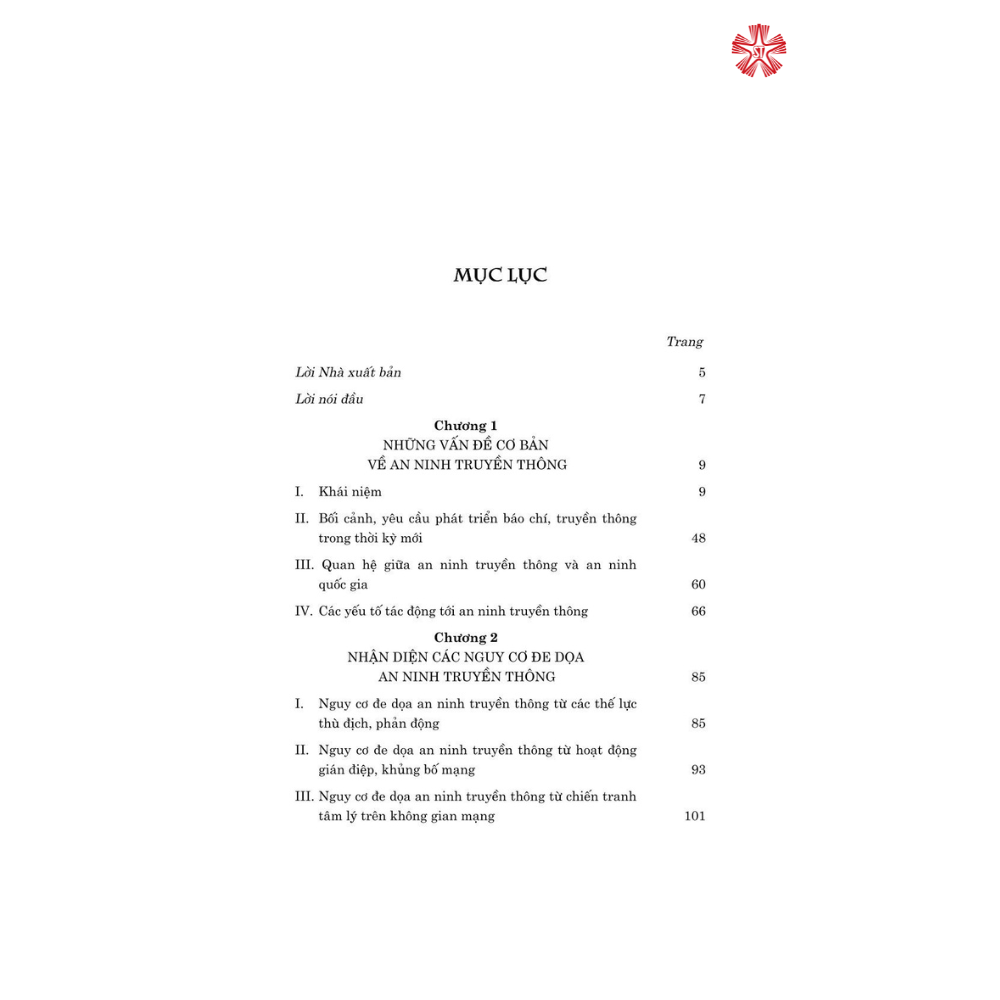 Giáo trình an ninh truyền thông