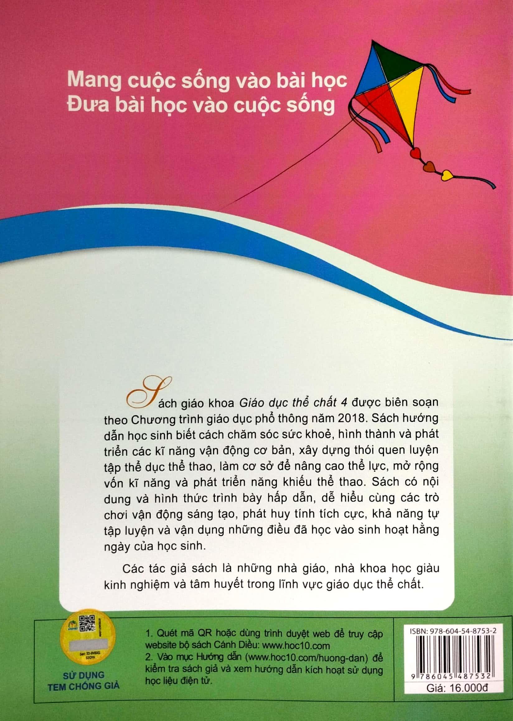 Giáo Dục Thể Chất 4 (Cánh Diều) (2023)