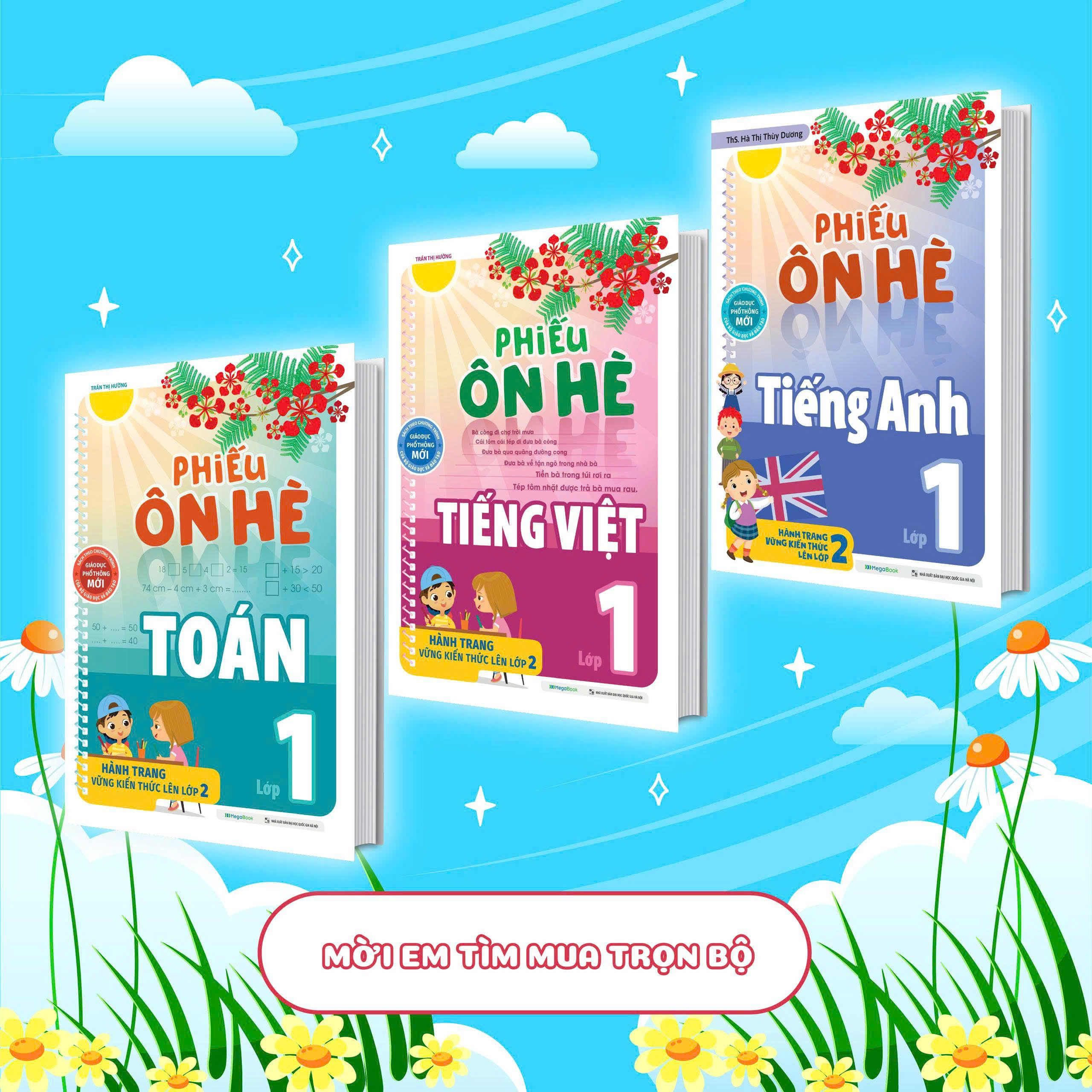 Phiếu Ôn Hè Tiếng Anh Lớp 1