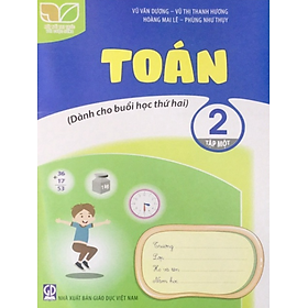 Sách - Toán 2 - Tập 1 dành cho buổi học thứ 2 (Kết nối tri thức với cuộc sống)