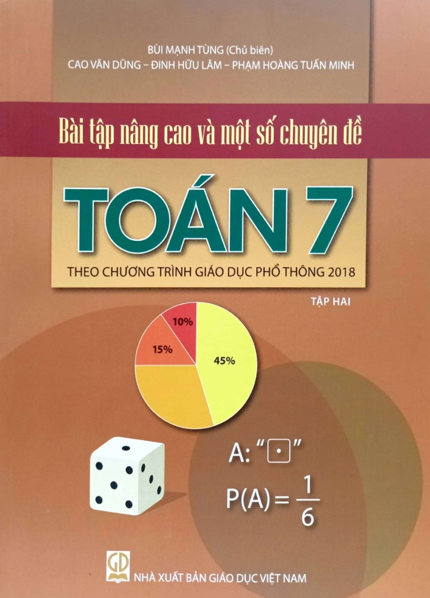 Combo Bài tập nâng cao và một số chuyên đề toán 7, tập 1, 2 (theo chương trình giáo dục phổ thông 2018).