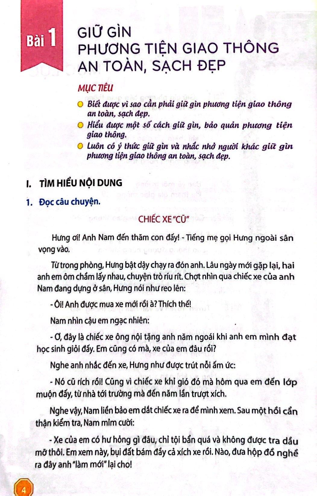 Văn Hóa Giao Thông Lớp 9 (2018)